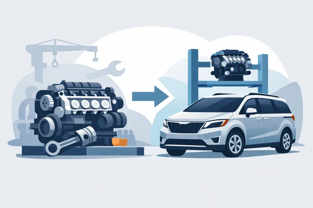 Kia Carnival Engine Rebuild or Replace?