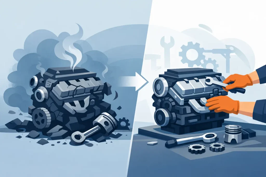 Can a Blown Engine Be Rebuilt?