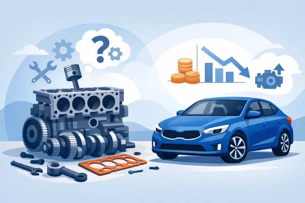 Is It Worth Rebuilding a Kia Engine?