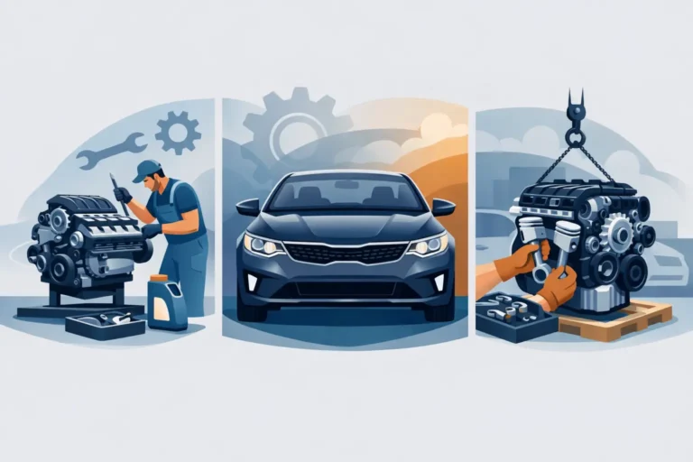 Kia Engine Repair: Fix, Rebuild or Replace?