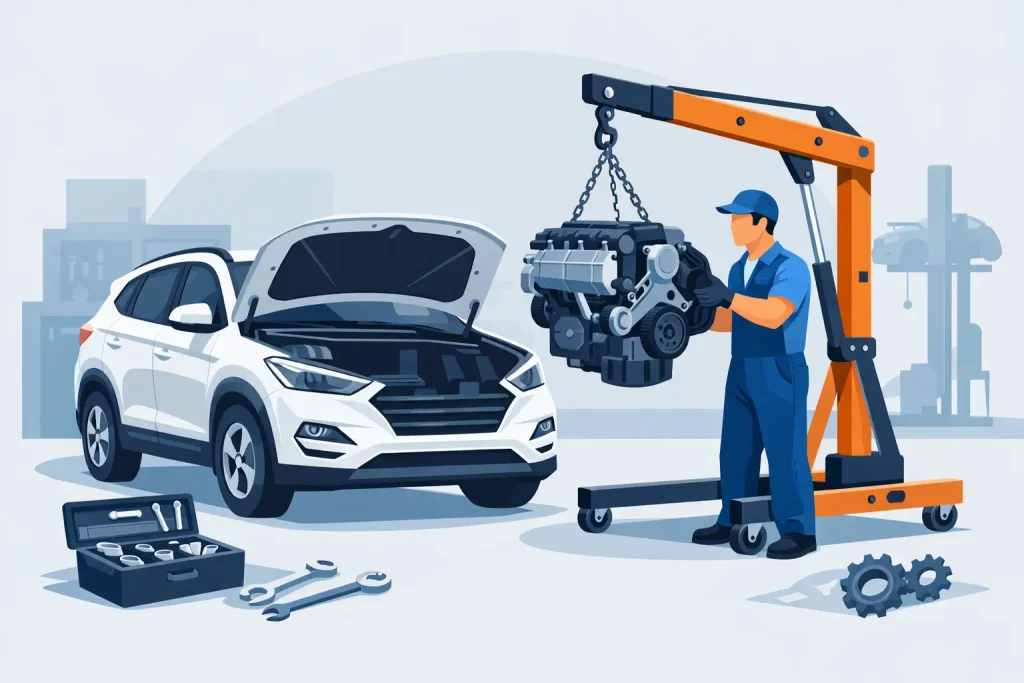 Hyundai Tucson Motor Replacement Guide