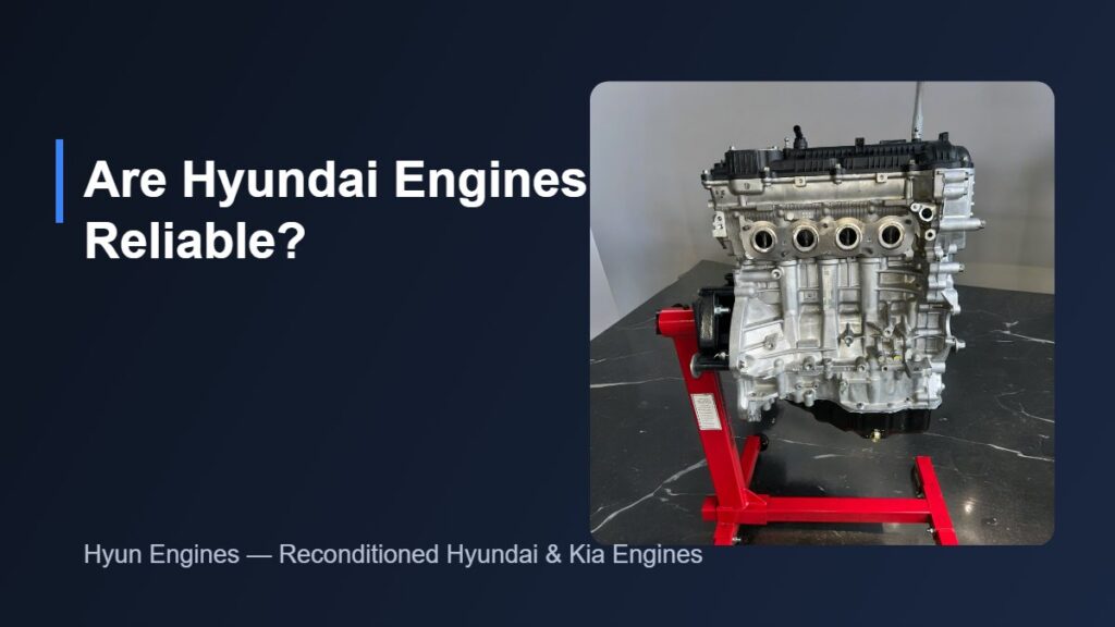 Are Hyundai engines reliable - G4NC engine
