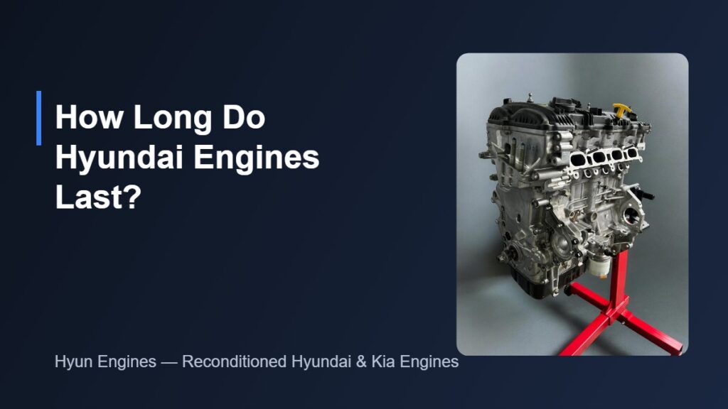 How long do Hyundai engines last - G4NB engine