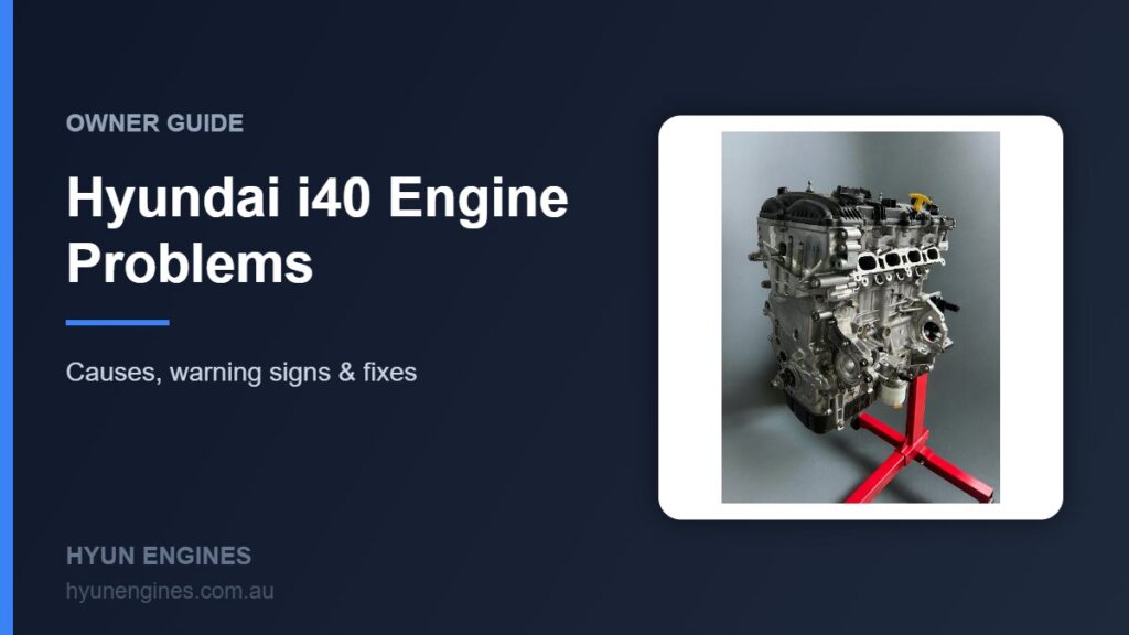 Hyundai i40 Engine Problems – owner guide