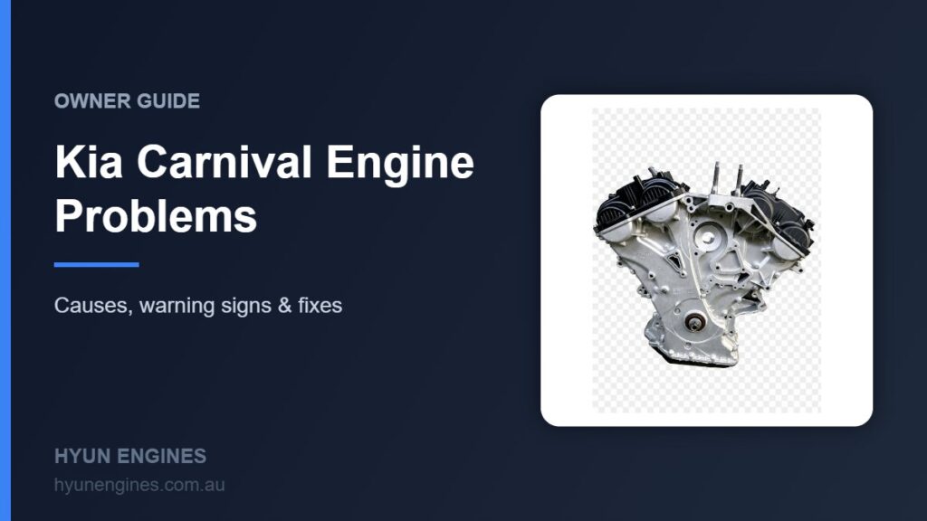 Kia Carnival Engine Problems – owner guide