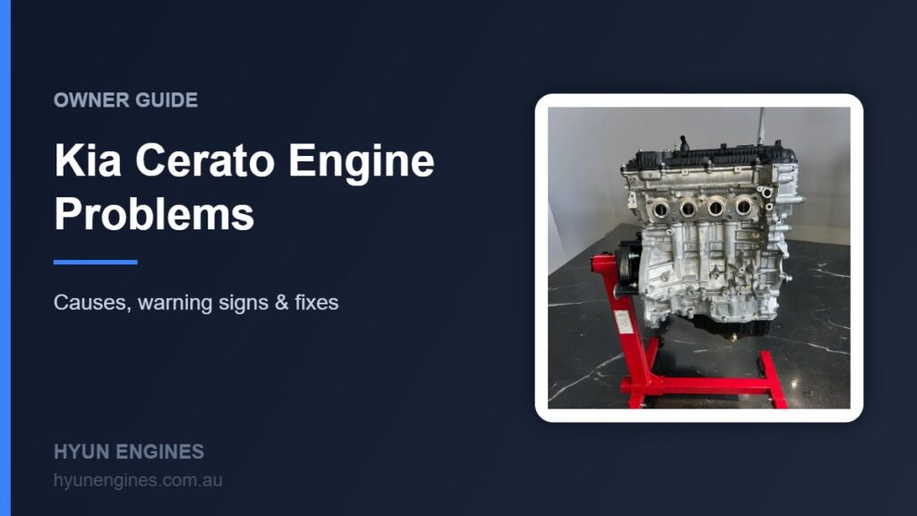 Kia Cerato Engine Problems – owner guide