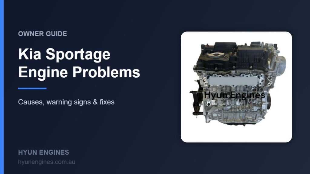Kia Sportage Engine Problems – owner guide